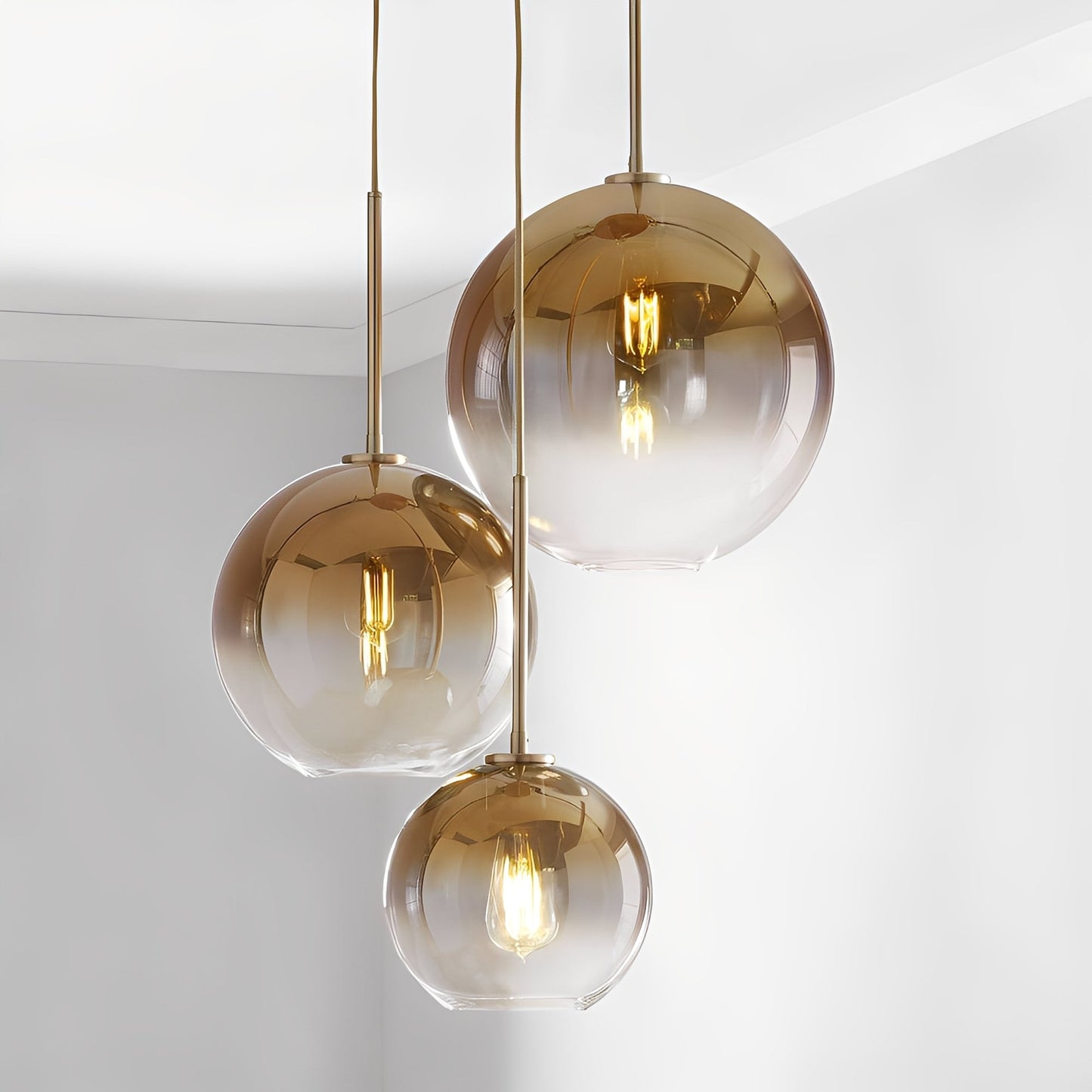 Celia – Lampe Suspendue en Verre Minimaliste