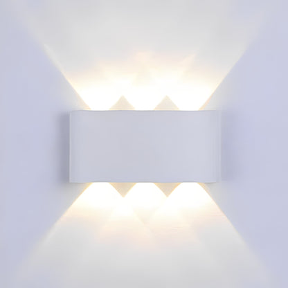 Nolan – Double-tête LED Lampe Murale Extérieure