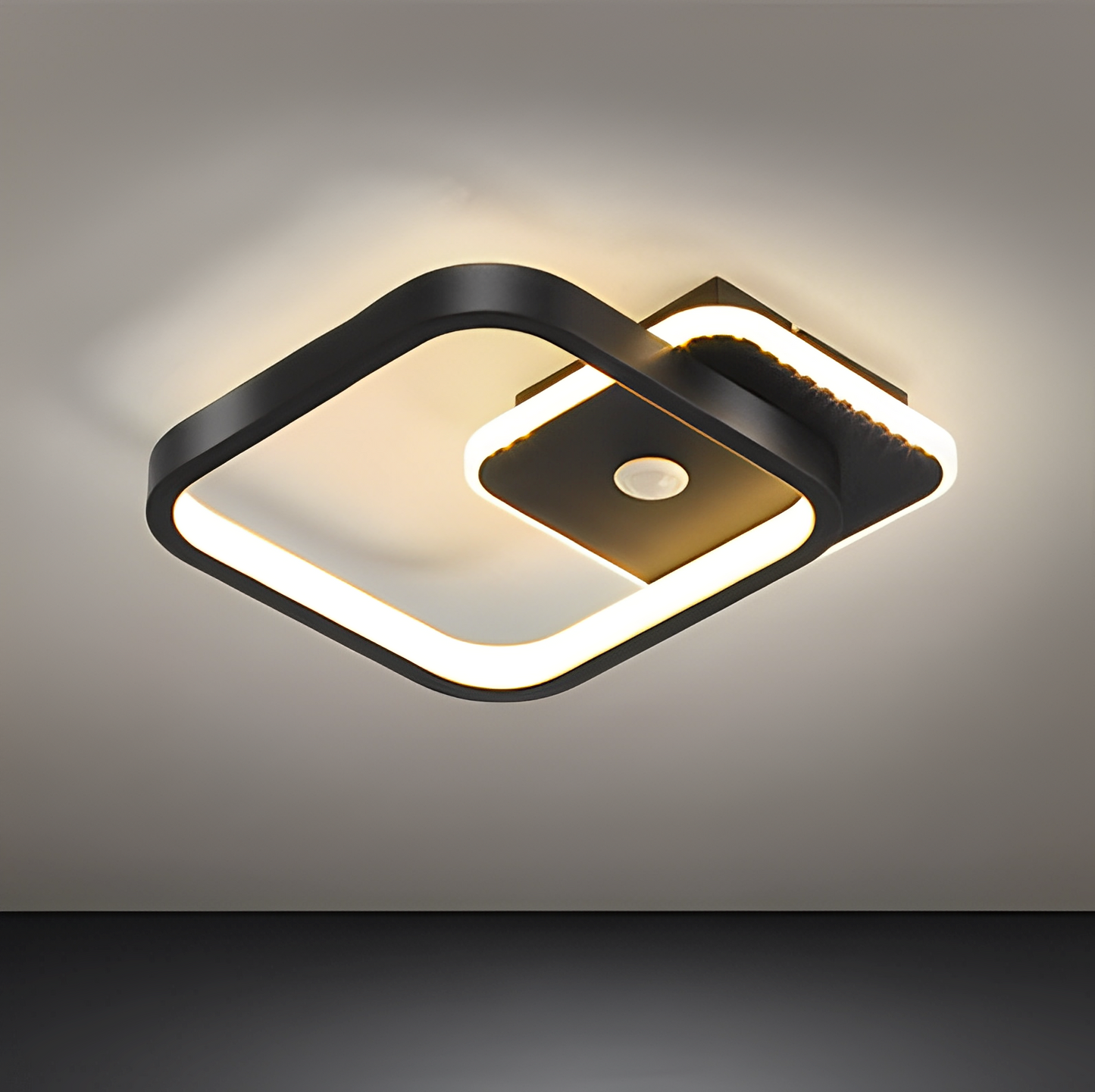 Sensora – Plafonnier LED avec capteur de mouvement PIR pour éclairage automatique