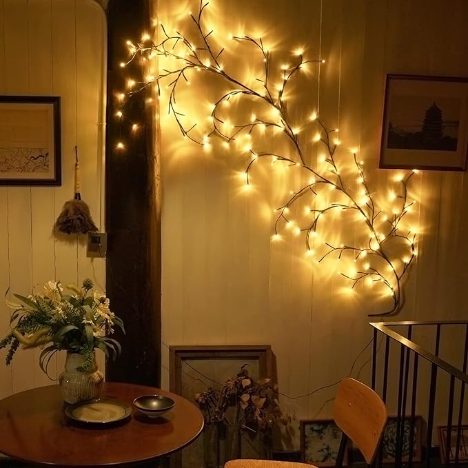 LianeLumineuse – Guirlande LED romantique au style vigne