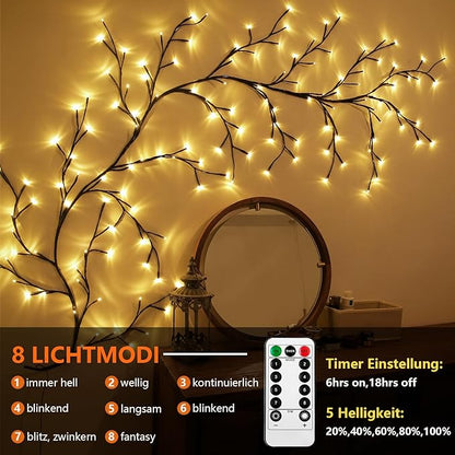 LianeLumineuse – Guirlande LED romantique au style vigne