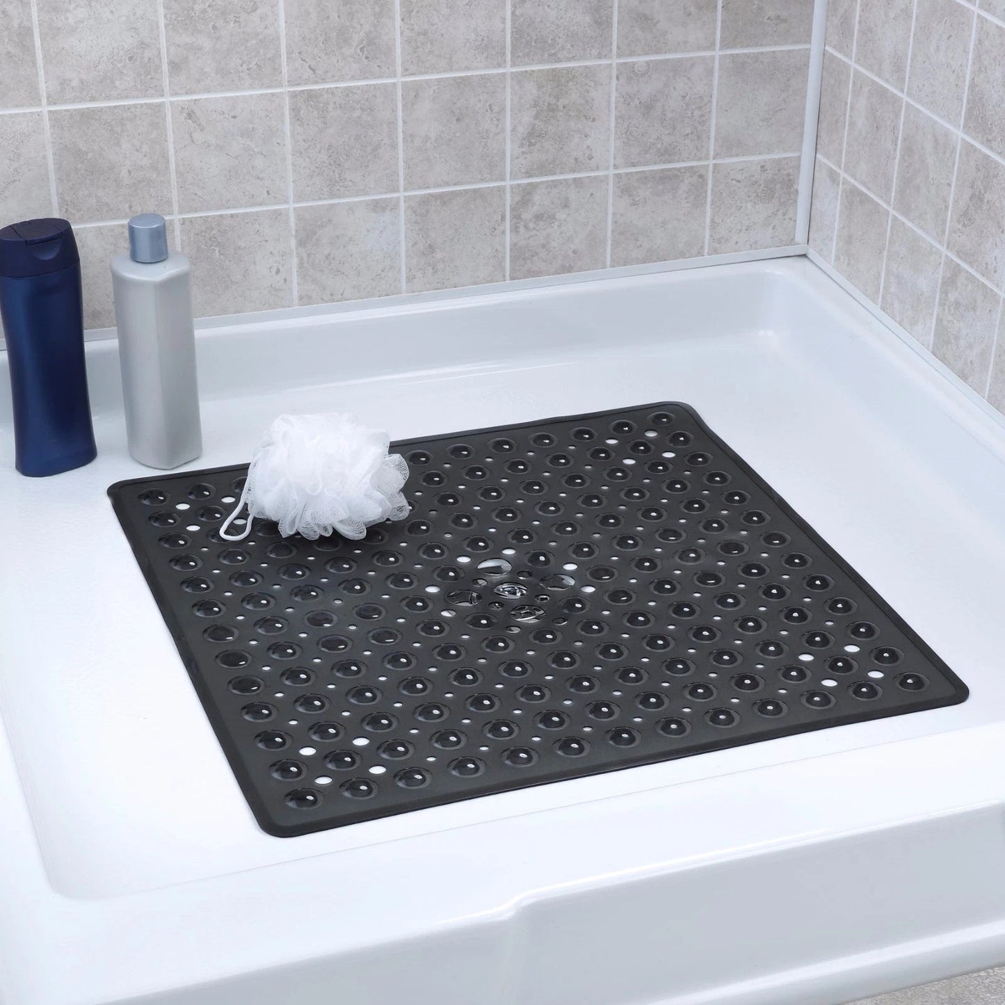Trex – Tapis de douche antidérapant avec ventouses