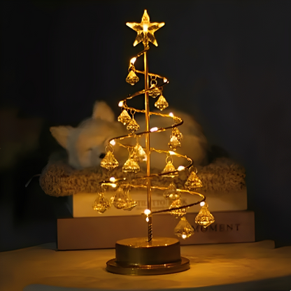 Yamira – Guirlande lumineuse LED arbre de Noël en cristal
