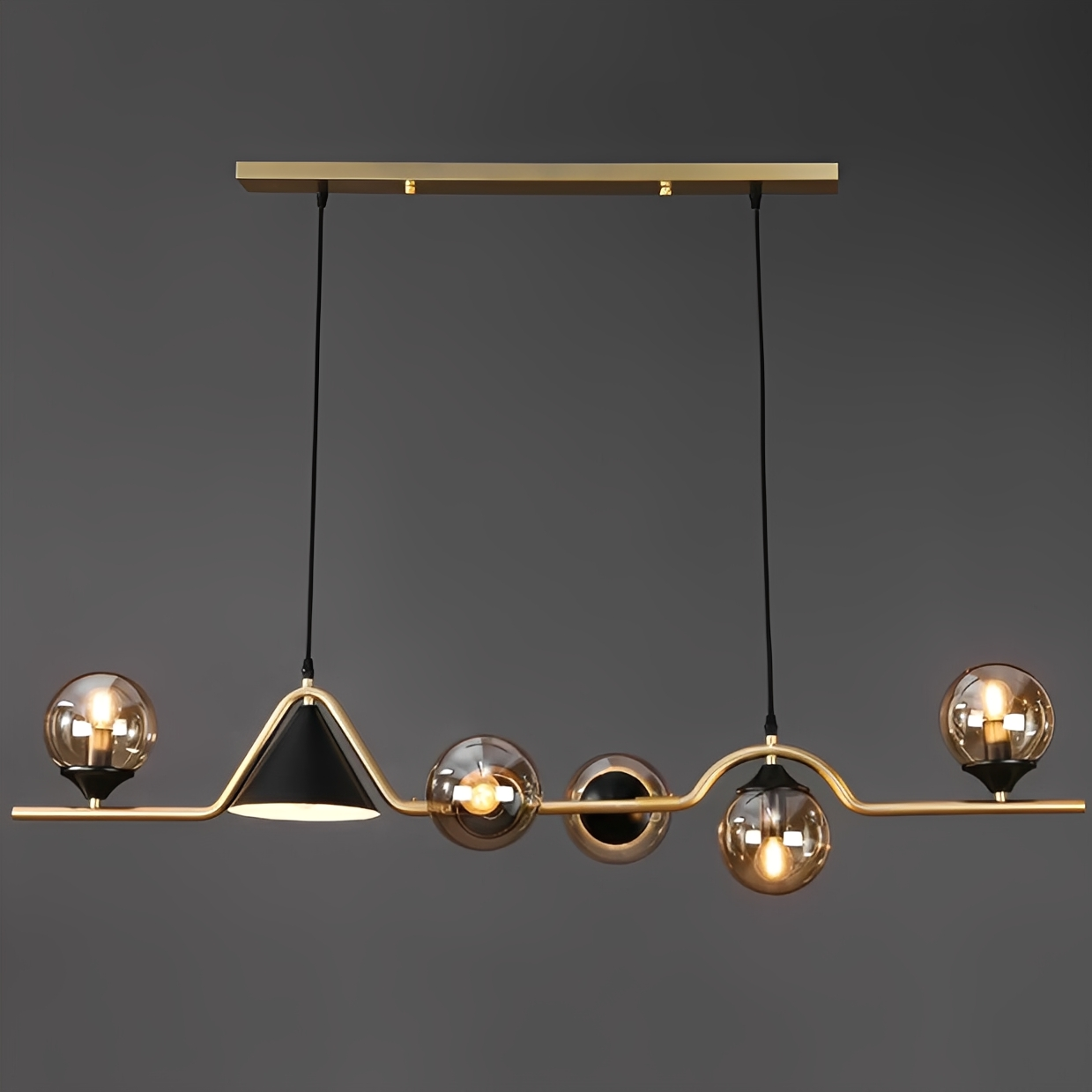 Nordvik – Suspension Nordique Multilampe
