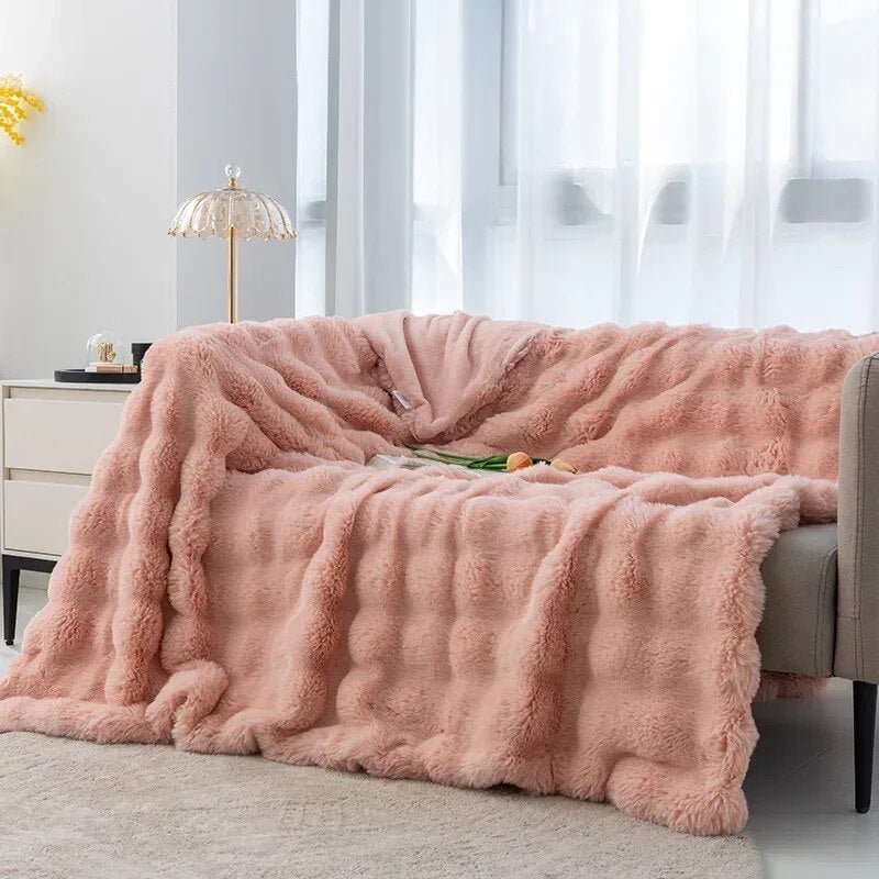 Sanna – Couverture câline Bubble Rabbit