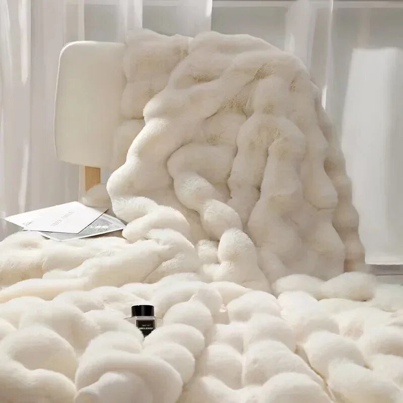 Sanna – Couverture câline Bubble Rabbit