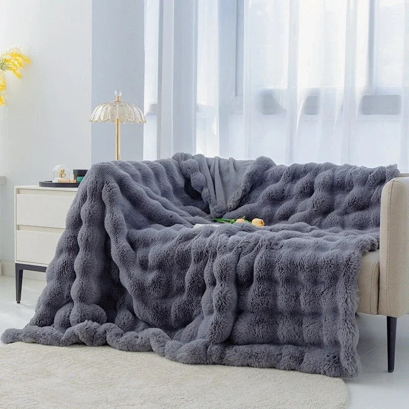 Sanna – Couverture câline Bubble Rabbit