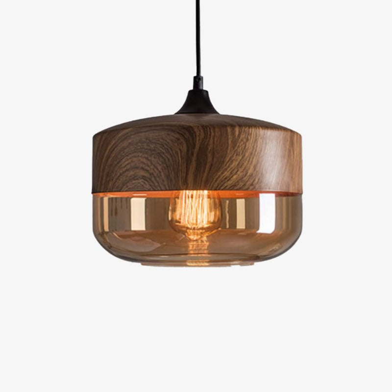 Alaric – Créatif Lustre en Verre à Trois Têtes