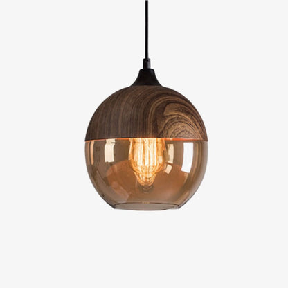 Alaric – Créatif Lustre en Verre à Trois Têtes