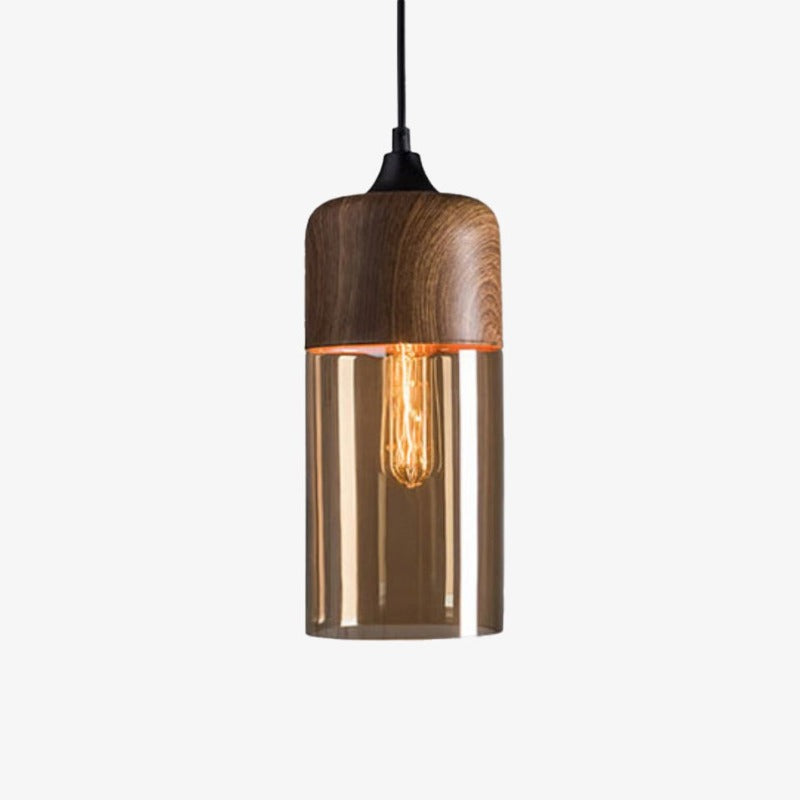Alaric – Créatif Lustre en Verre à Trois Têtes