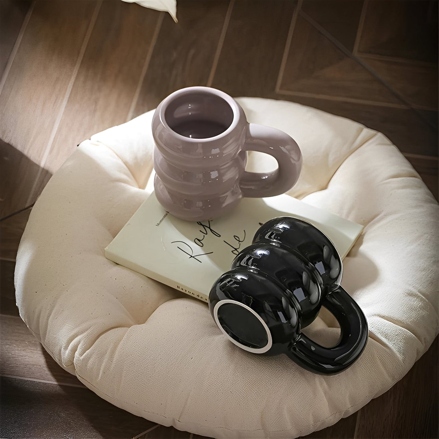 Amélie – Grande Tasse en Céramique Style Français