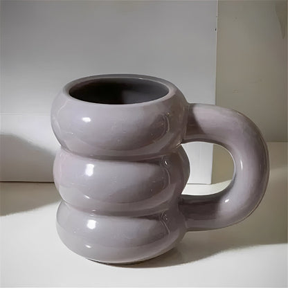 Amélie – Grande Tasse en Céramique Style Français