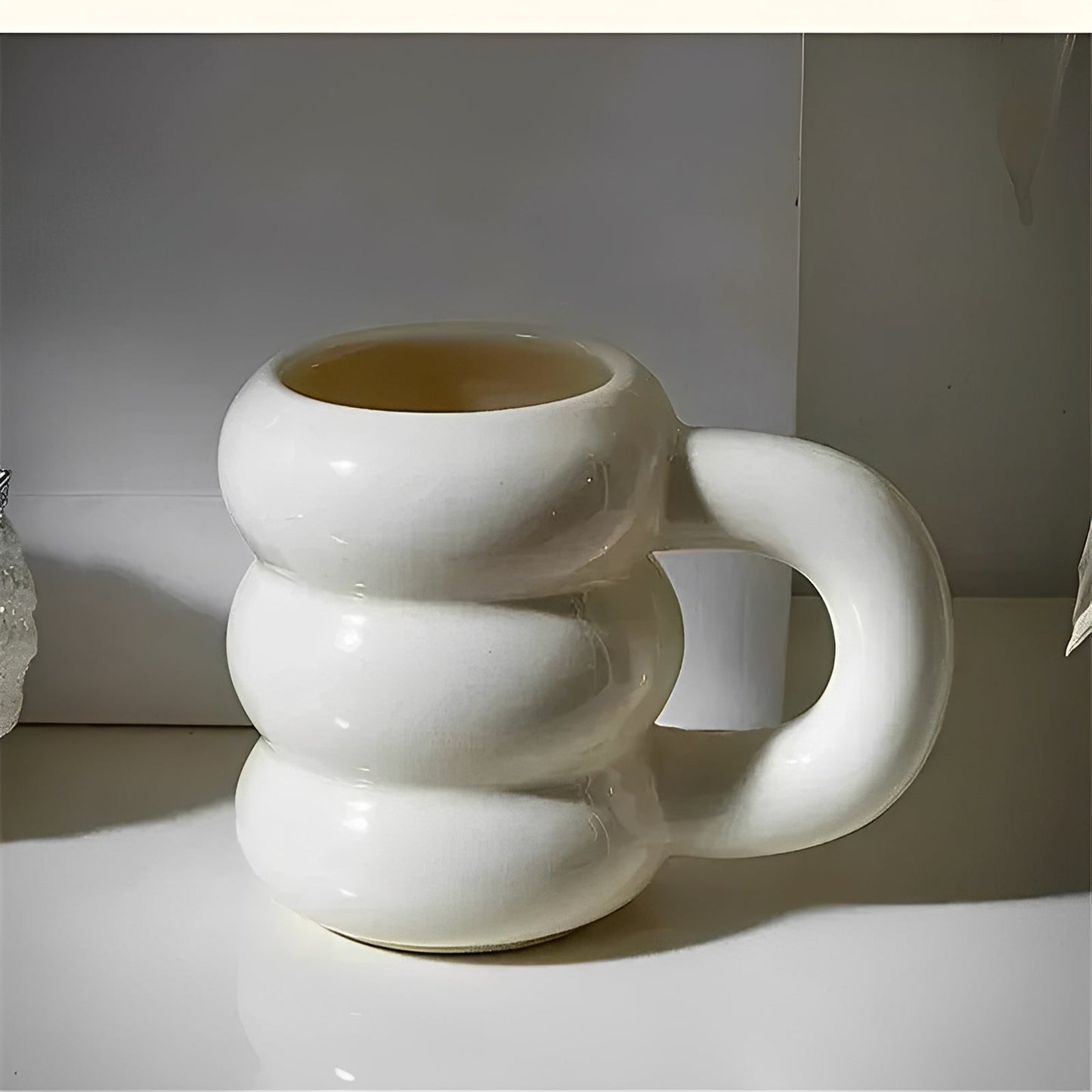 Amélie – Grande Tasse en Céramique Style Français