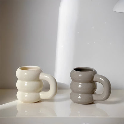 Amélie – Grande Tasse en Céramique Style Français
