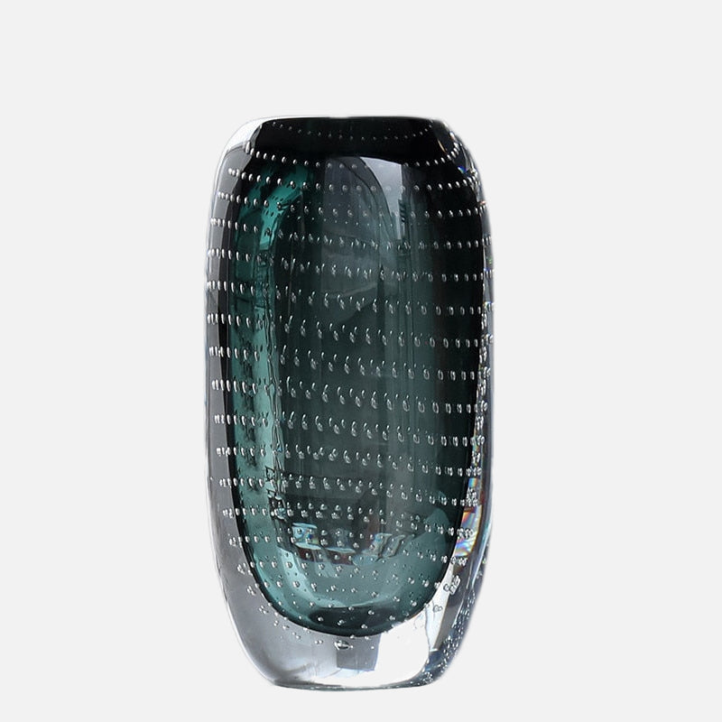 Tessa – Vase bulle de verre coloré