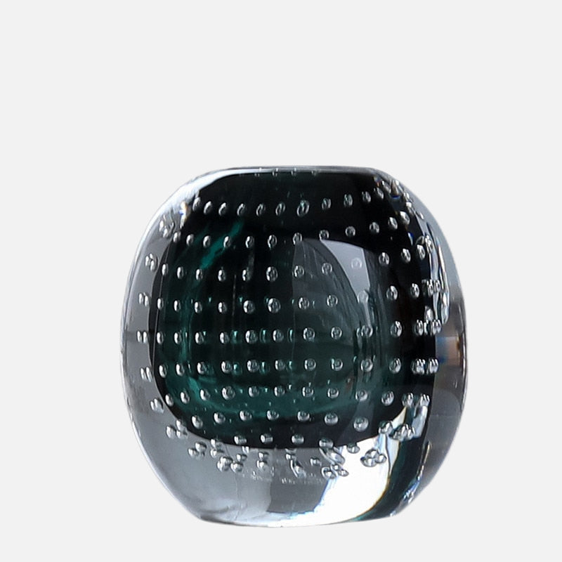 Tessa – Vase bulle de verre coloré