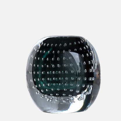 Tessa – Vase bulle de verre coloré