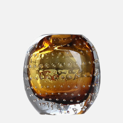 Tessa – Vase bulle de verre coloré