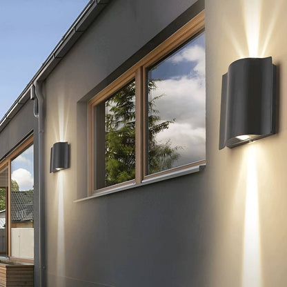 Elvin – Applique murale LED extérieure moderne
