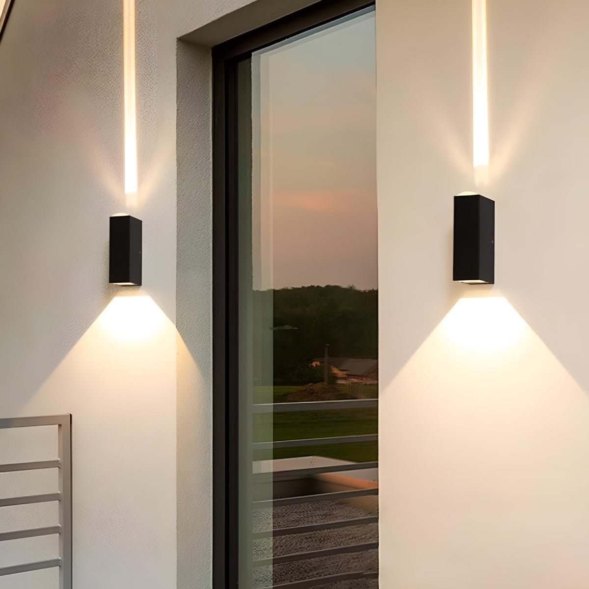 Elora – Up and Down LED Applique Murale Extérieur