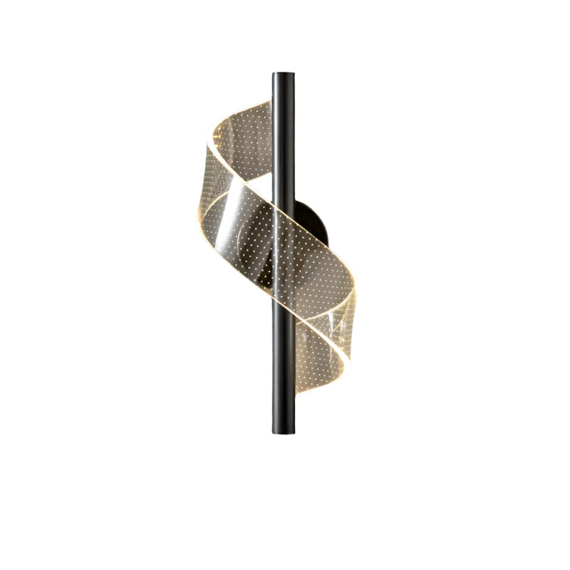 CristalMur – Applique murale élégante avec cristaux suspendus