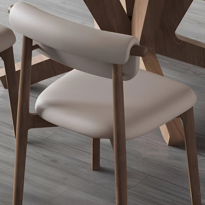 Finn – Chaise de salle à manger nordique de style Wabi-Sabi