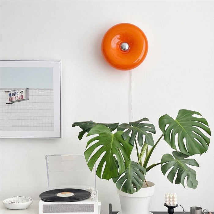 Bryan – Lampe de table en verre antique