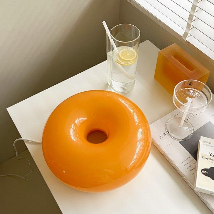 Bryan – Lampe de table en verre antique