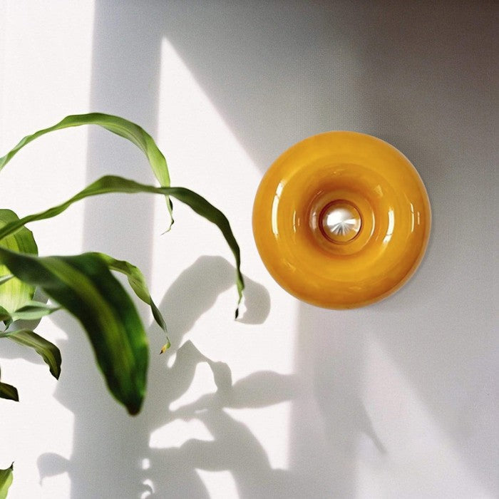 Bryan – Lampe de table en verre antique