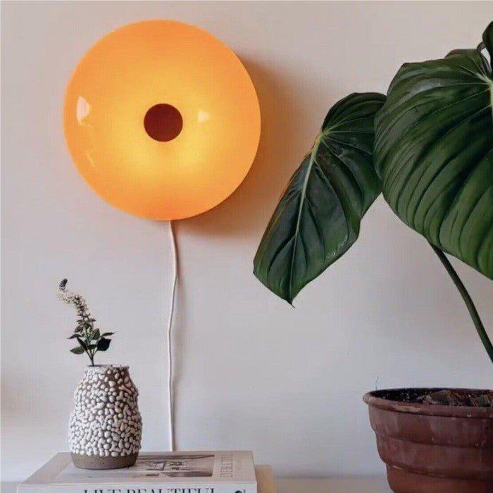 Bryan – Lampe de table en verre antique