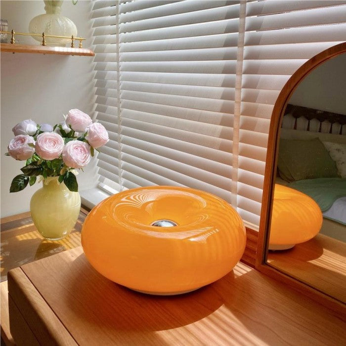 Bryan – Lampe de table en verre antique