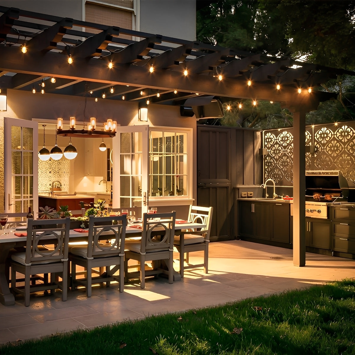 Taro – Guirlande Lumineuse LED Jardin Étanche