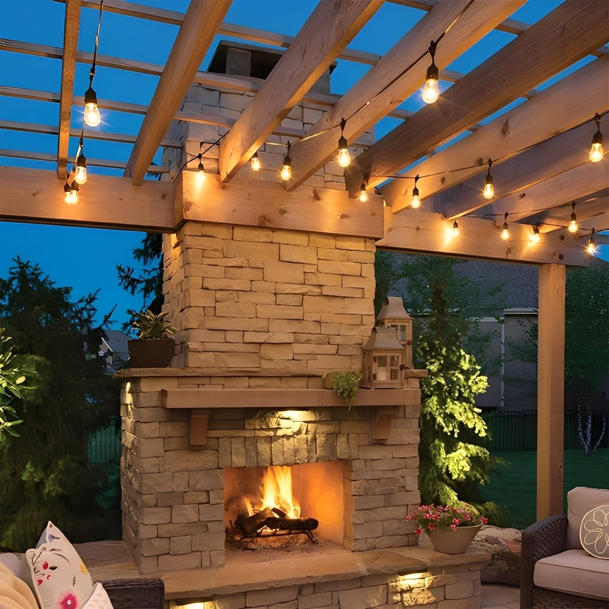 Taro – Guirlande Lumineuse LED Jardin Étanche