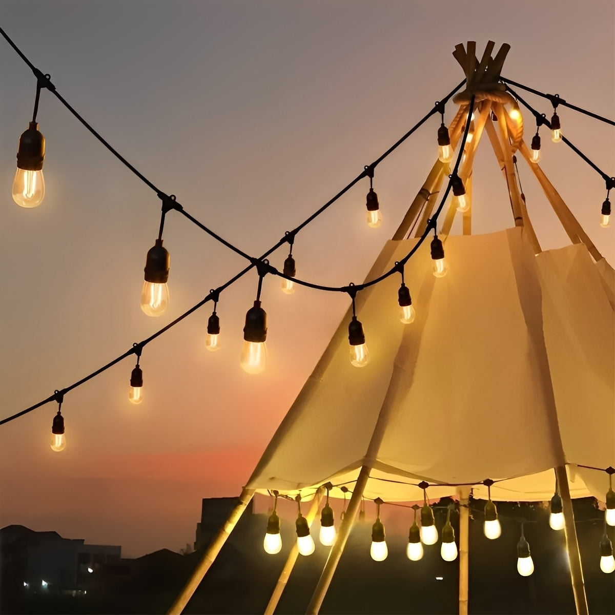 Taro – Guirlande Lumineuse LED Jardin Étanche