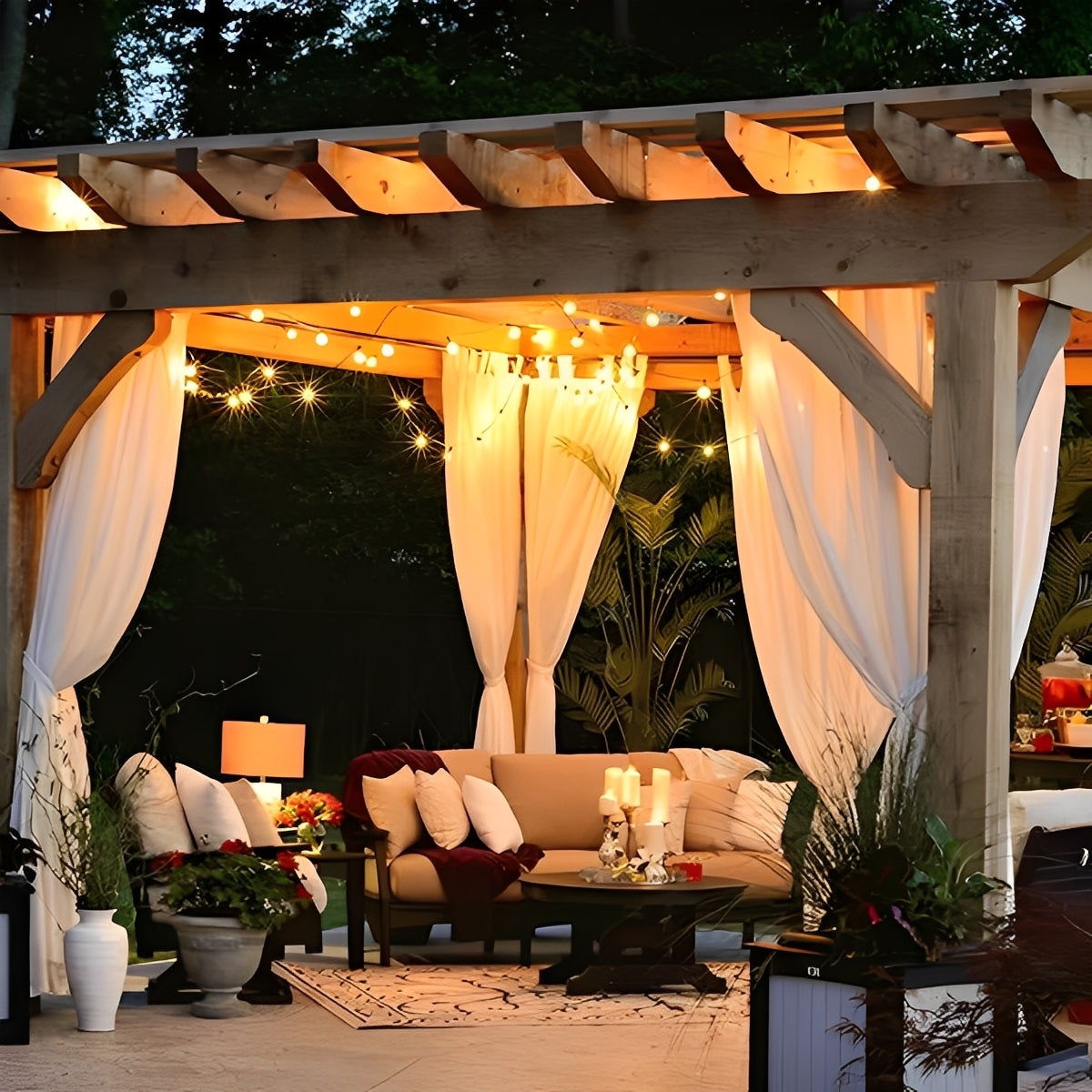 Taro – Guirlande Lumineuse LED Jardin Étanche