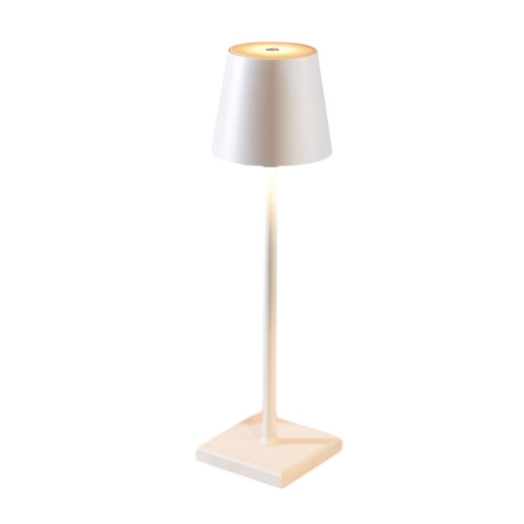 Lerio – Lampe de table de charge LED en aluminium