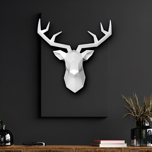 NordicAntler – Décoration murale vintage design tête d'antilope