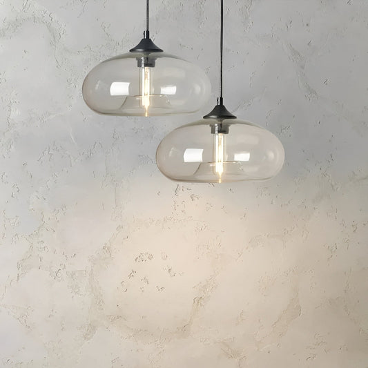 Greta – Suspension en verre inspirée vintage