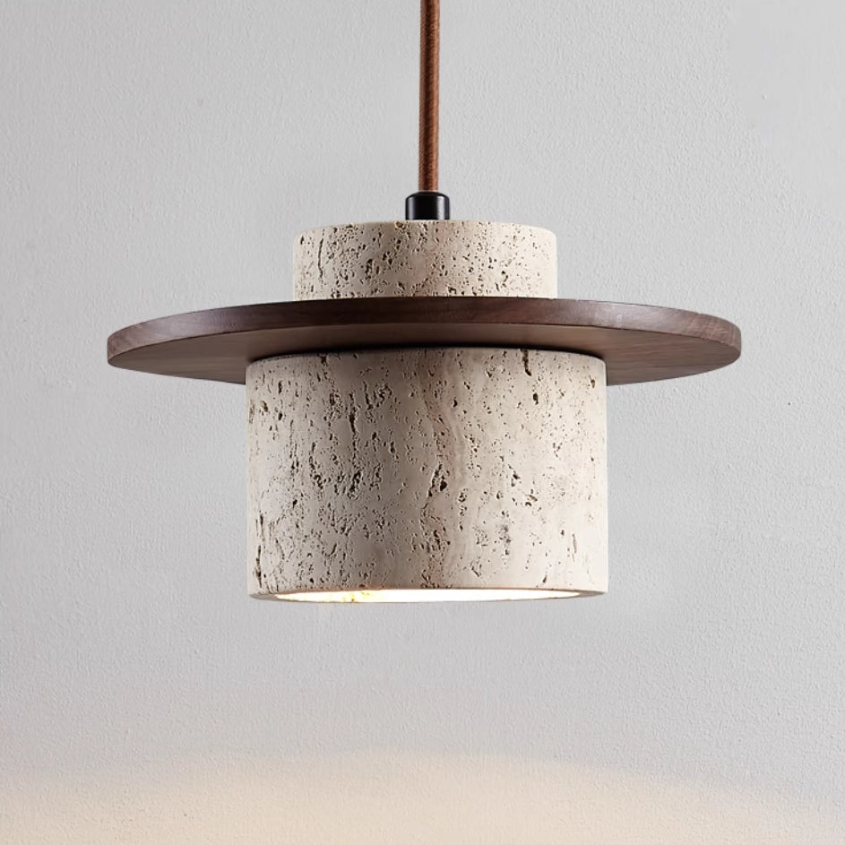 Noemi – Lampe de table rétro en pierre